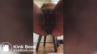 Girl tries to poop but doesn’t get much