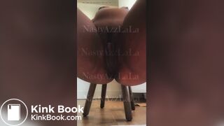 Girl tries to poop but doesn’t get much