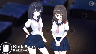 Peeping on honor students in the bathroom