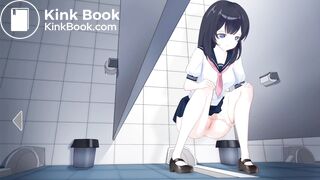 Peeping on honor students in the bathroom