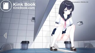 Peeping on honor students in the bathroom