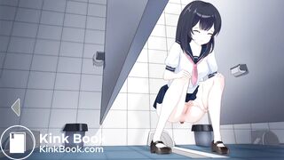 Peeping on honor students in the bathroom