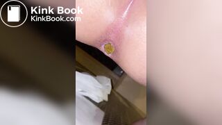 Japanese Twitter College Girl Very Very Big Poop - video 2