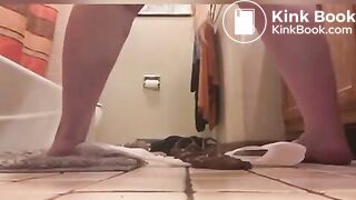 Diarrhea floor splatter