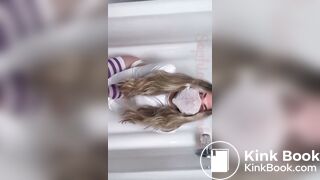 Girl pooping panties - video 7