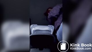 Sloppy shit in the car