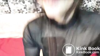 Milf sucking dirty dildo