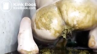 anal scat riding dildo