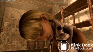 (Quickie) Classic RE4 Ashley Dumps in a Bucket