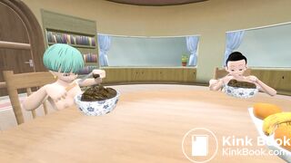 (SCAT) Bulma & Chi Chi's Poo Dinner Public release full