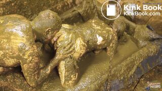 Lyndra and Franky double pleasure in cowshit