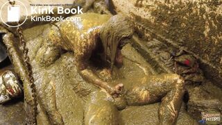 Lyndra and Franky double pleasure in cowshit