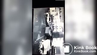 cctv pee woman