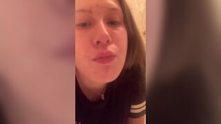 Jasp loves to drink toilet water