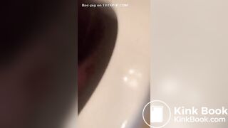 Jasp loves to drink toilet water