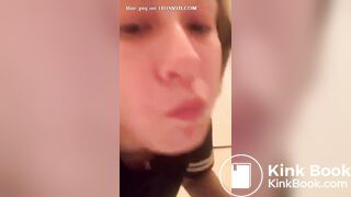 Jasp loves to drink toilet water