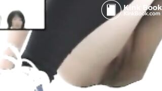 Pooping on a squatting toilet 2