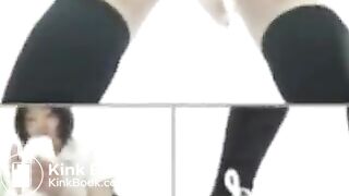 Pooping on a squatting toilet 2