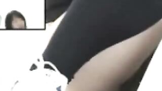 Pooping on a squatting toilet 2