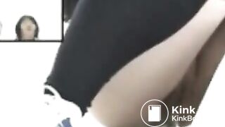 Pooping on a squatting toilet 2