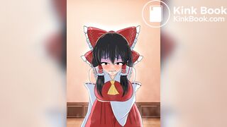 『博麗霊夢』トイレ待ちで我慢できず大量脱糞下痢お漏らし