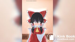 『博麗霊夢』トイレ待ちで我慢できず大量脱糞下痢お漏らし