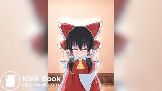 『博麗霊夢』トイレ待ちで我慢できず大量脱糞下痢お漏らし