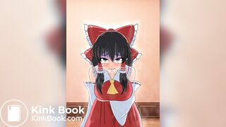 『博麗霊夢』トイレ待ちで我慢できず大量脱糞下痢お漏らし