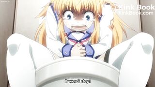 Anime Girl destroying the toilet (audio edit
