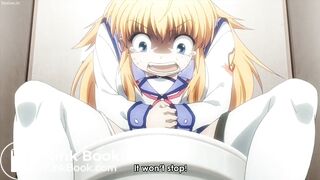 Anime Girl destroying the toilet (audio edit