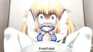 Anime Girl destroying the toilet (audio edit