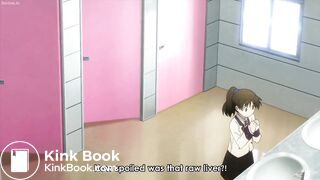 Anime Girl destroying the toilet (audio edit