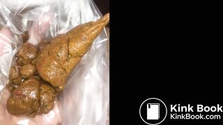 my GF poop video#15 poop close up