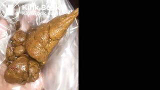 my GF poop video#15 poop close up