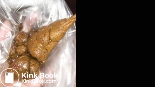 my GF poop video#15 poop close up