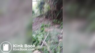 Filipinas pooping in bushes