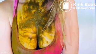 making love with her own shit