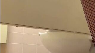 Diapered in public (poop)