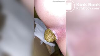 Japanese Twitter College Girl Big Long Poop - video 17