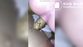 Japanese Twitter College Girl Big Long Poop - video 17