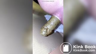 Japanese Twitter College Girl Big Long Poop - video 17