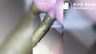 Japanese Twitter College Girl Big Long Poop - video 17