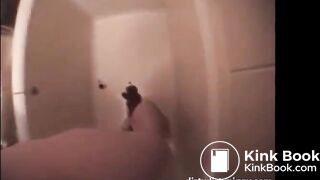 Asian too lazy to use toilet