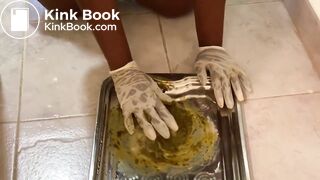 Ebony BBW Piss and Shit