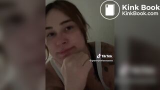 TikTok girl having diarrhea