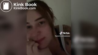 TikTok girl having diarrhea