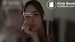 TikTok girl having diarrhea