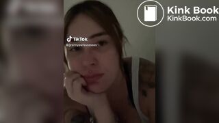 TikTok girl having diarrhea