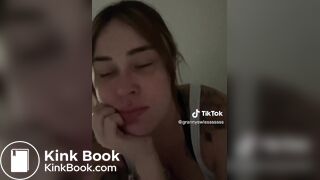 TikTok girl having diarrhea