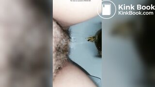 Another ex frontview toilet poop 9